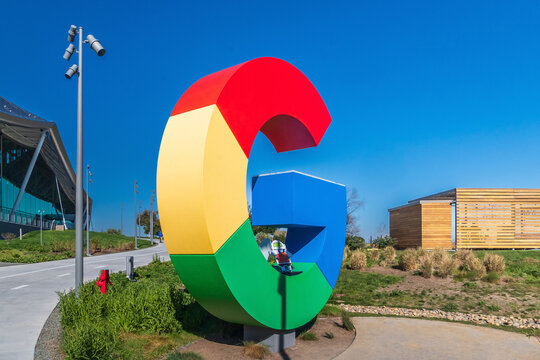 Google headquarter also known as Googleplex in Silicon Valley CA