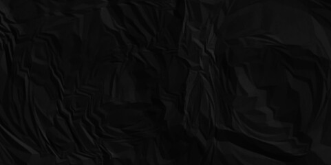 Vector background abstract grunge texture old vintage Black crumpled paper texture. Black crumpled and top view textures can be used for background of text or any contents.	

