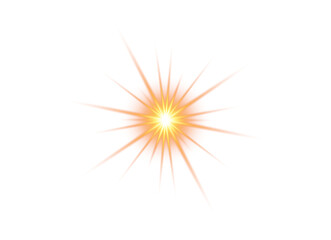 Elegant Gold Sunburst – Radiant Light Glow & Heavenly Rays