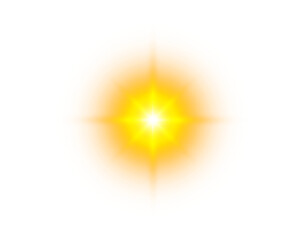 Obraz premium Radiant Golden Sparkle – Luminous Light Burst & Soft Glow Effect