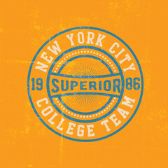 college, typographic slogan college graphic. Current college boys, girls t-shirt graphic