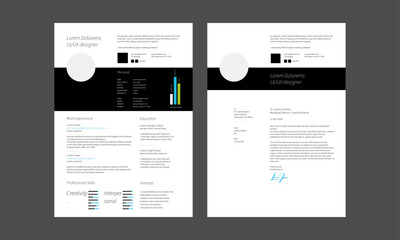 Modern Business Resume CV
