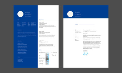 Modern Business Resume CV