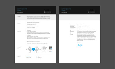 Modern Business Resume CV