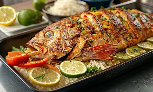 pescado relleno video mexican cuisine