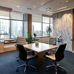 Office interior modern 