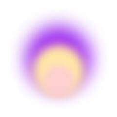 Blurred purple circle gradient element	