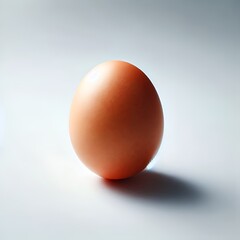 egg isolated white background