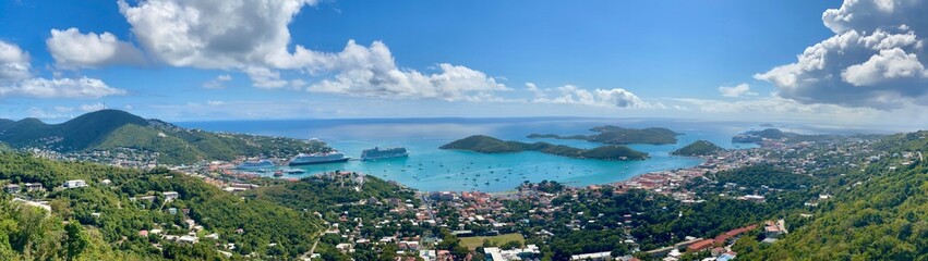 Bucht von Charlotte Amalie, St. Thomas, US Virgin Islands