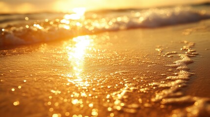 A generous smear of sunscreen, a golden beacon against the sun is rays, was meticulously applied to a tanned skin glistening in the golden light of a tropical beach.