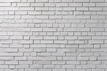 Fototapeta premium Minimalist Abstract White-Washed Brick Wall Texture with Clean Background