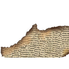 Vintage Torn Paper with Text