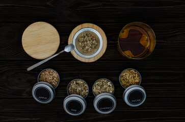Whiskey Infusion with Wood Chips