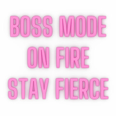 Set of attitude quotes, 