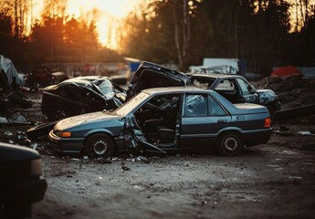 Obraz premium The Impact of Careless Driving on Automotive Safety 