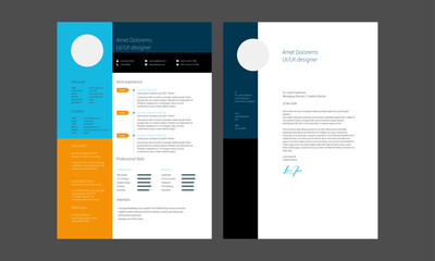 Modern Business Resume CV