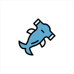vector illustration of a horse