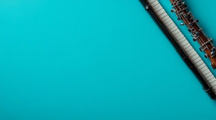 Music Brown Oboe Overview Space Classical Keys Empty