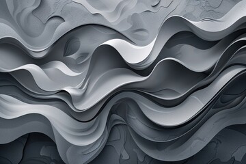Obraz premium Elegant Grey Abstract Background Design with Contemporary Texture and Fluid Aesthetic