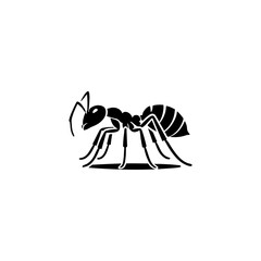 Ant Silhouette Vector