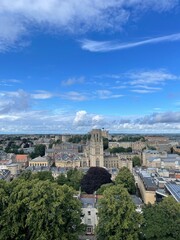 panoramic view of toledo spain