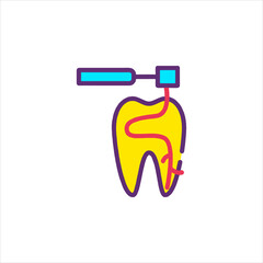 tooth brush isolated on white background