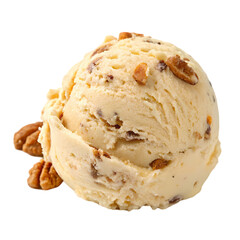 Delicious Pecan Ice Cream Scoop