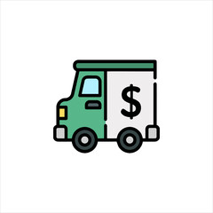 truck icon vector illustration