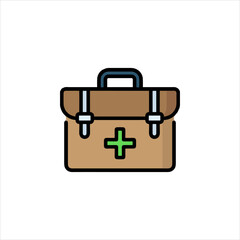 vector briefcase icon