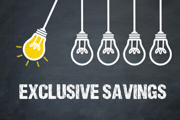 Exclusive Savings