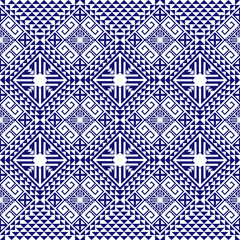 Geometric ethnic  Navajo Native American pattern. Abstract ethnic geometric pattern design for fabric, clothing, embroidery and background. Vector seamless ethnic Zuni Navajo Native American design 