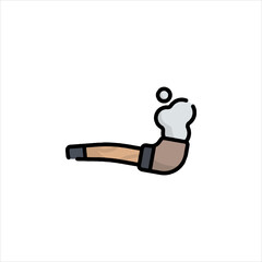 vector illustration of a man exercising