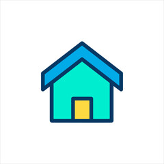 home icon blue