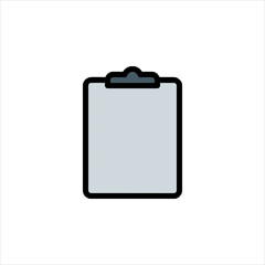 clipboard isolated on white background