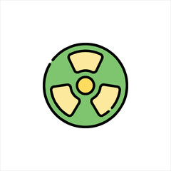 vector illustration of an abstract background with an eye