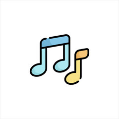 music icon vector