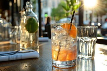 Refreshing drink captures summer afternoon vibes in the city