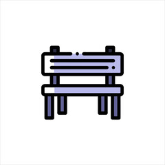 park bench icon
