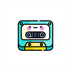 retro audio cassette