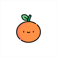 vector illustration of a tomato
