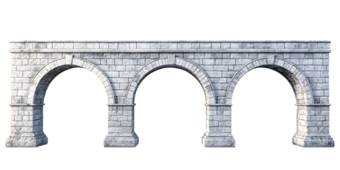 A stunning image of a stone arch bridge.