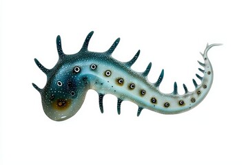 Colorful aquatic creature with unique features and intricate designs, showcasing the beauty of marine life.