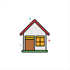 house icon on white background