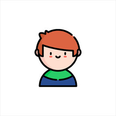 boy with a big smile