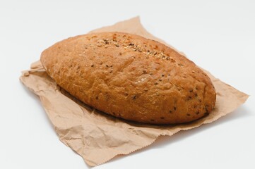 bread photo image with white background, fresh bread delicious bread bread