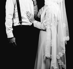 Prewedding photos retro style from the past