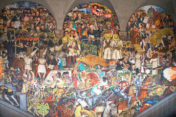 Historisches Wandgemälde in Windhoek, Namibia © Jane Be. The Picture