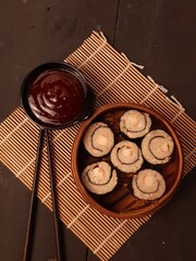 Dim Sum Nori Roll Chicken And Shrimp