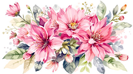 Fototapeta premium bouquet of flowers