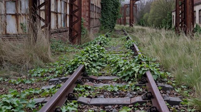 old railroad tracks